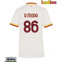 AS Roma Rodrigo Mora #86 Replica Away Shirt Ladies 2026-27 Short Sleeve